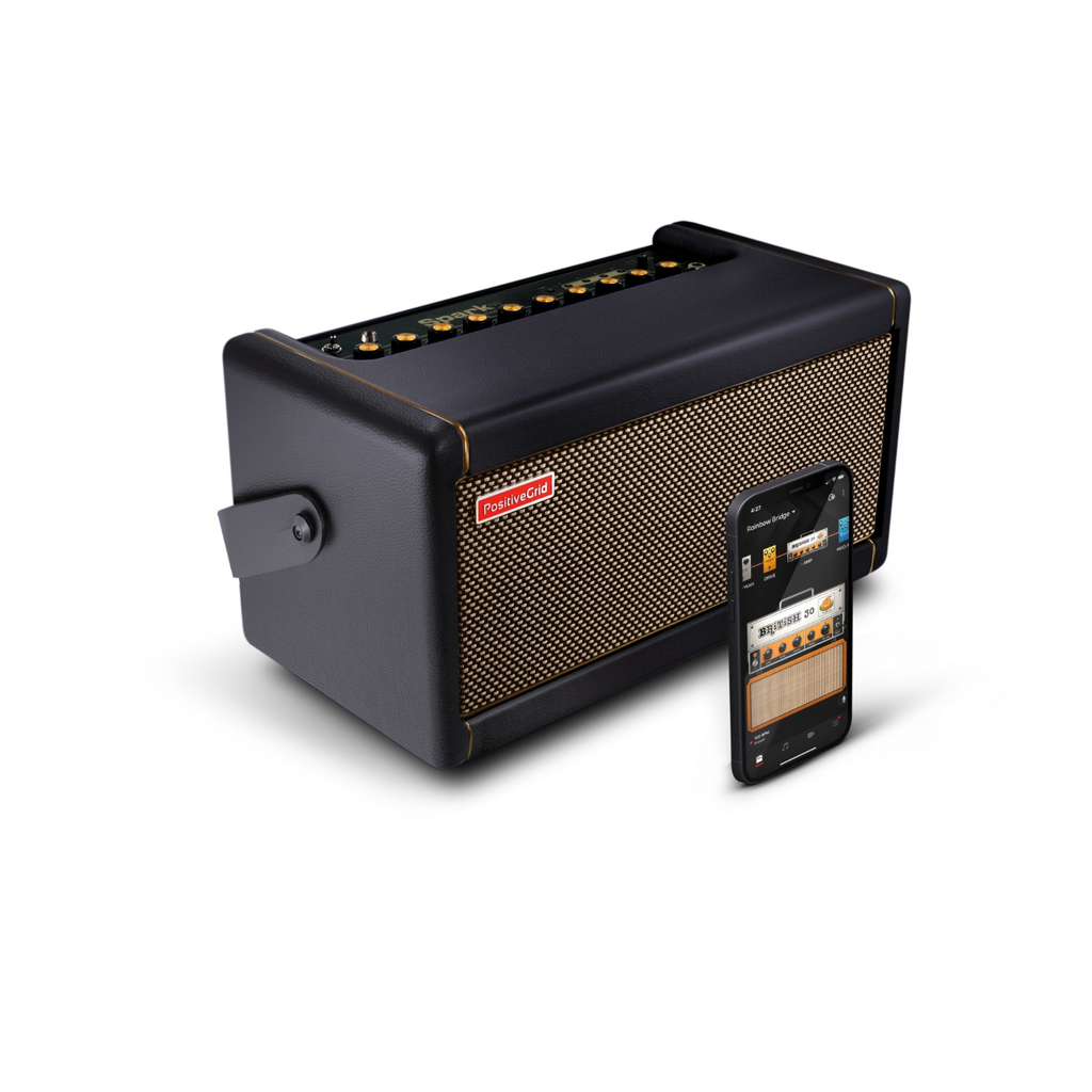 Positive Grid Spark 40 Positive Grid Spark 40 – Smart övningsförstärkare för gitarr, bas och akustisk gitarr